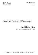 I Will Hold Him SATB choral sheet music cover